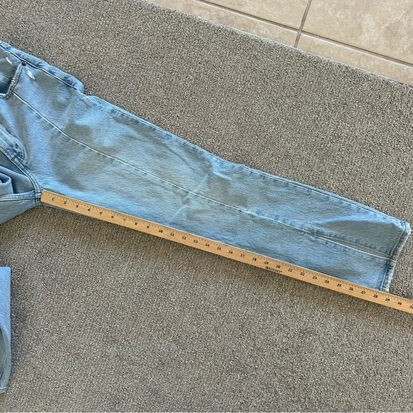 Abercrombie & Fitch The '90s Straight Ultra High Rise Jeans Size 25/0S - Picture 6 of 8